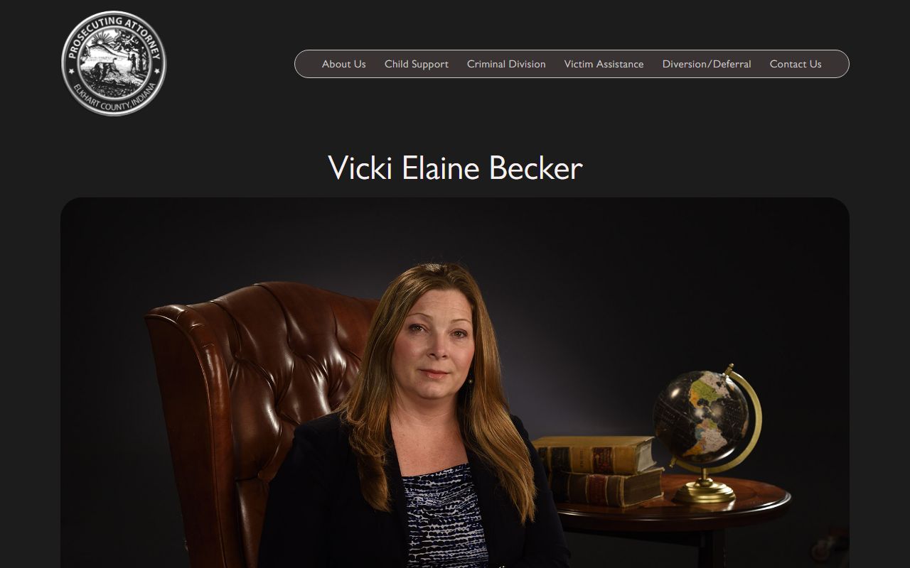 Elkhart County criminal court records prosecuting attorney biography